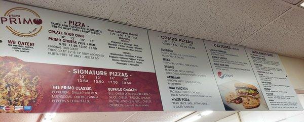 Big Menu!