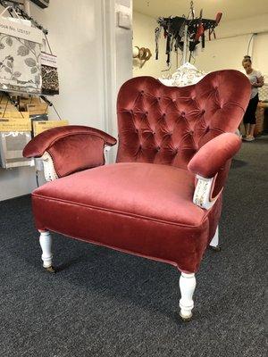 Fully restored and reupholstered