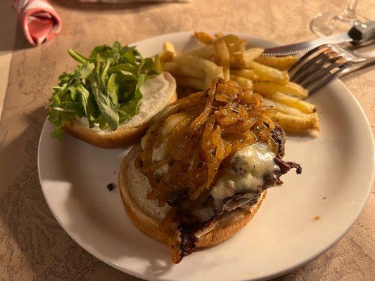 Blue Creek Burger with Fresh-Cut Fries