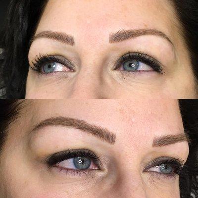 Microblading by Khanē at Custom Eyes Beauty