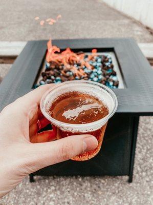 Spiced apple kombucha