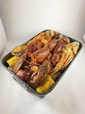 Poseidon Boil Whole Lobster Feast