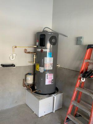 Hybrid Water Heater Installation