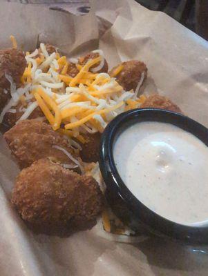 Mac and cheese bites