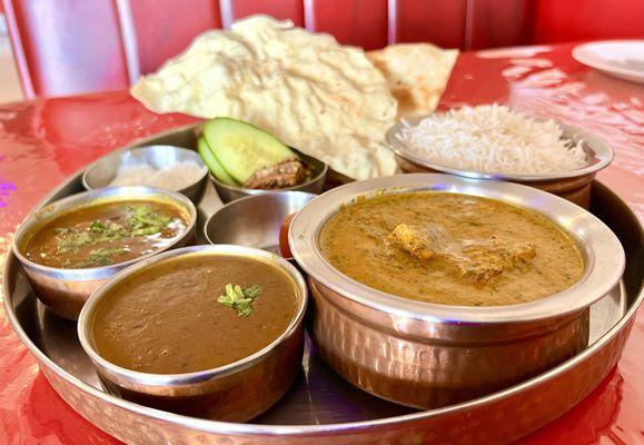 Nepalese Thali - Vegetable option