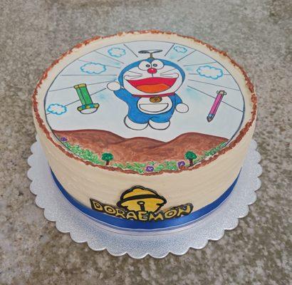 Doraemon themed cake.