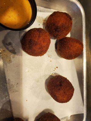 Chorizo and potato balls