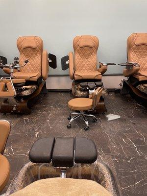 Pedicure chairs