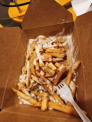 Greek fries  soooooo Yummy