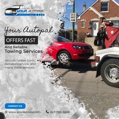 Your Autopal offers Fast and Reliable Towing Services!

Contact us now - www.yourautopal.com

#yourautopal #auto #pal #autoservice #service