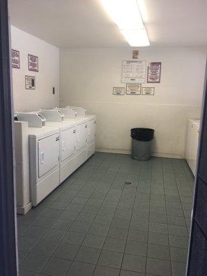 Laundry Room Behind Leasing Office