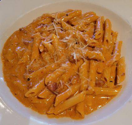 Penne alla vodka (not spicy)