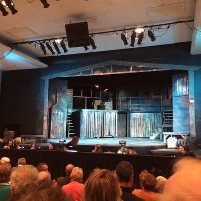 The stage set for Sweeney Todd