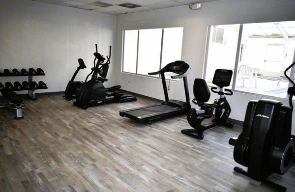 Workout area