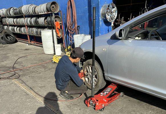 Tire Replacement 1