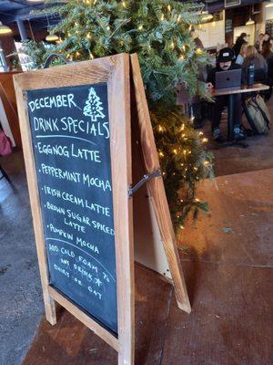 December drink specials