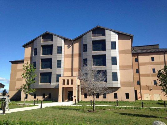 Basic Training Dorm outside