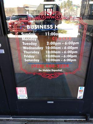 Business Hours