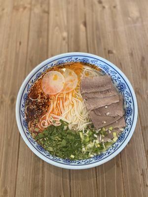 Authentic Lanzhou handpulled noodles!