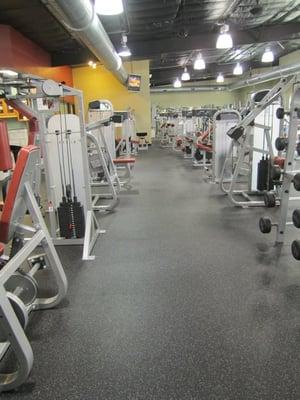 Main gym floor