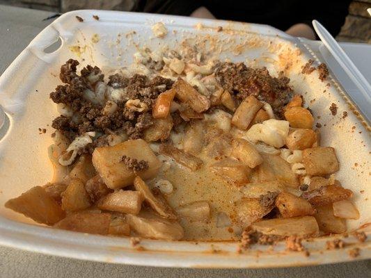 The wettest garbage plate in history