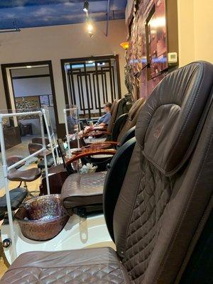 Pedicure chairs