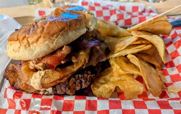 Rodeo burger, Tampa Bay Burger week special