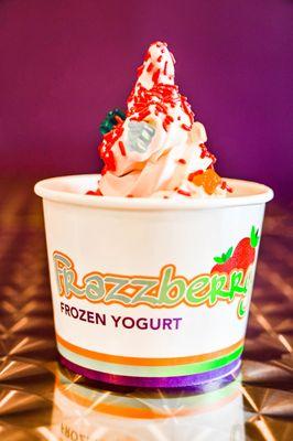 Frazzberry Frozen Yogurt