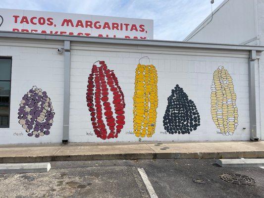 Maize mural