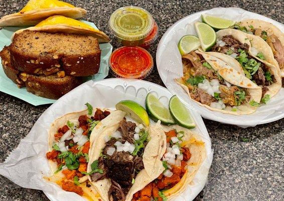 Tacos and Pan Dulce