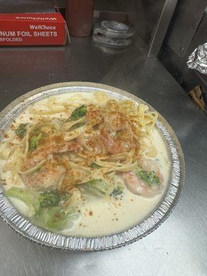 Shrimp Broccoli Alfredo