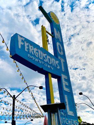 If you see the Ferguson sign, you're in the right spot