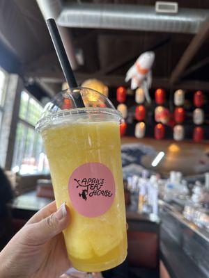 lemonade mango slushy