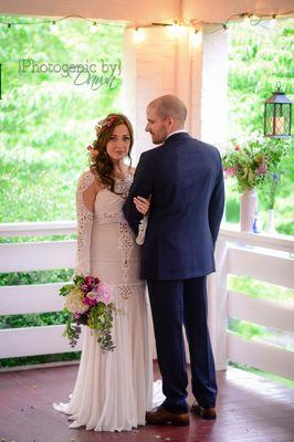 Another beautiful bride and groom