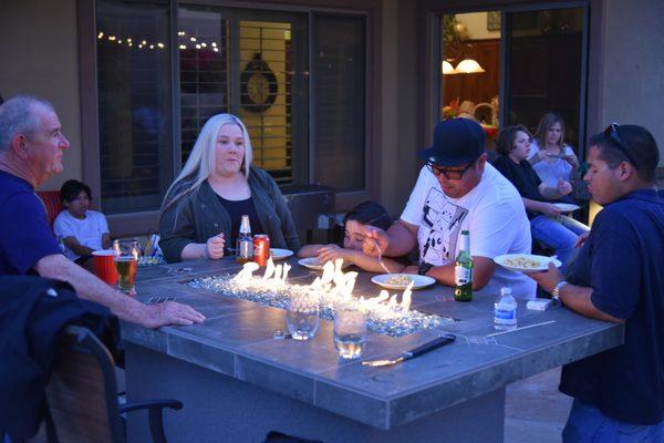 Outdoor Fire pit Fire Table by. Kokomo Outdoor Kitchen Products