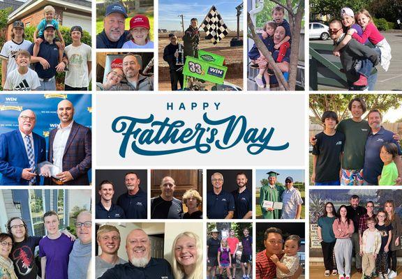 Happy Fathers' Day to all of the great dads; those who try their best, who make the sacrifices, who help to make the world go 'round.