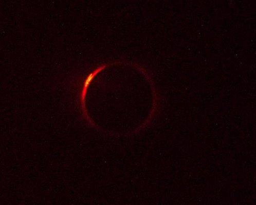 Eclipse at Deer Run.