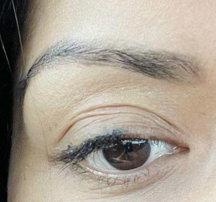 Eyebrow threading & tinting, eyelash lifting & tinting.