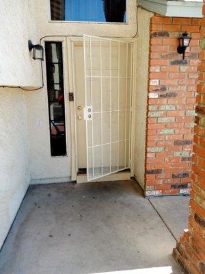 Security gate install