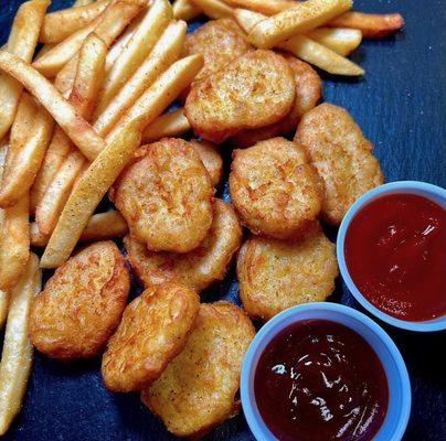 Nuggets with combo meal