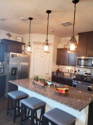 Kitchen pendants