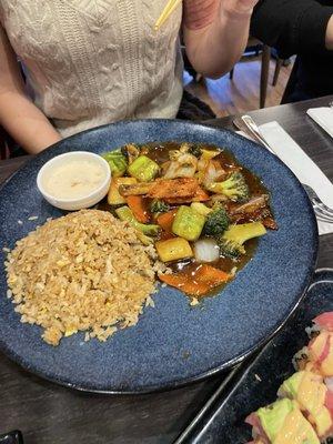 Hibachi Vegetable Dinner