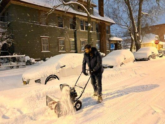 Snow Blowing