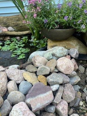 Waterfall rocks, berm rocks and more rocks!