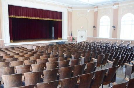 385-seat auditorium