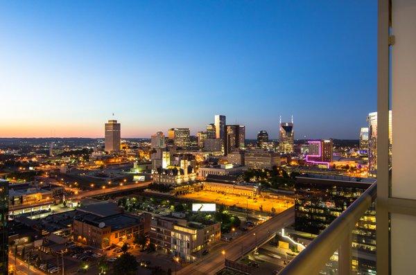 Nashville Skyline from Twelve Twelve