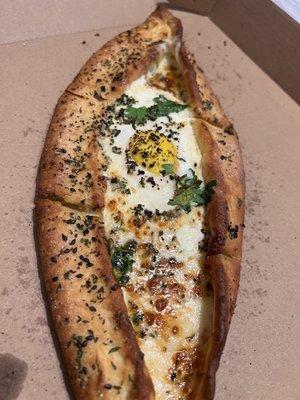 Egg and Cheese Pide