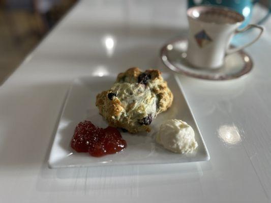 Blueberry scone