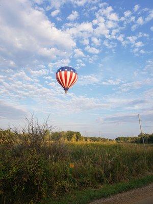 Look at the pretty clouds from a new perspective!