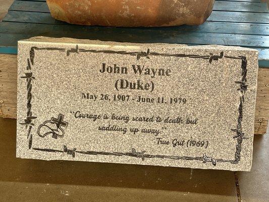 Granite Headstone